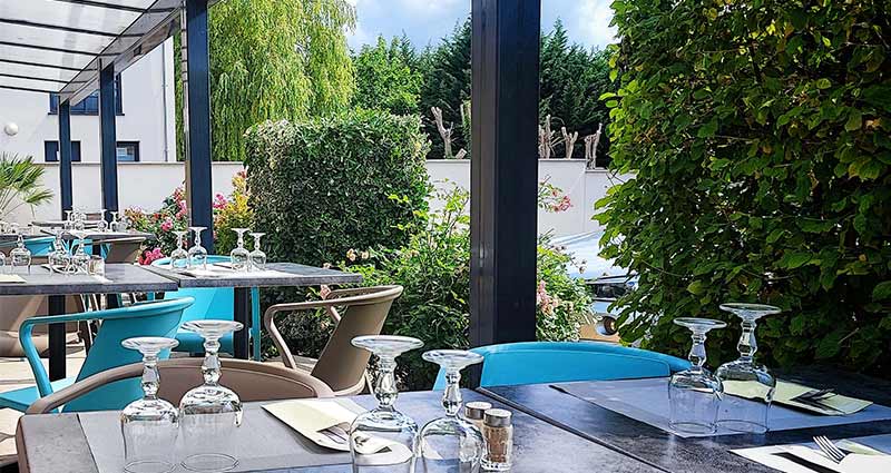 Terrasse du restaurant